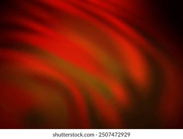 Dark Red, Yellow vector abstract blurred background. An elegant bright illustration with gradient. The elegant pattern for brand book.