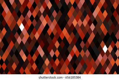 Dark Red, Yellow vector abstract mosaic template. Brand-new colored illustration in blurry style with gradient. The template can be used as a background for cell phones.