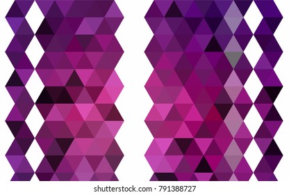 Dark Red, Yellow vector abstract polygonal background. Brand-new colored illustration in blurry style with gradient. Brand-new style for your business design.