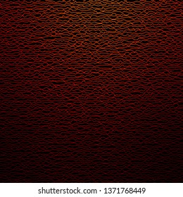Dark Red, Yellow vector backdrop with circular arc. Colorful illustration in abstract style with bent lines. Template for cellphones.