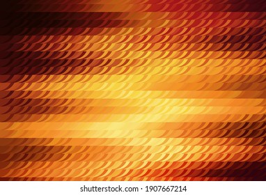 Dark Red, Yellow vector backdrop with memphis shapes. Illustration with colorful gradient shapes in abstract style. Simple design for your web site.