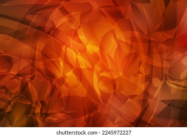 Dark Red, Yellow vector backdrop with memphis shapes. Colorful chaotic forms with gradient in modern style. Background for a cell phone.