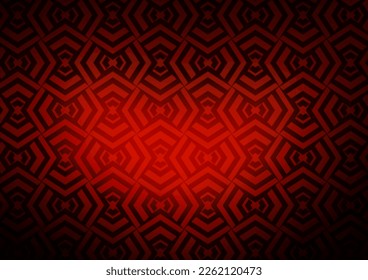 Dark Red, Yellow vector backdrop with long lines. Glitter abstract illustration with colored sticks. Smart design for your business advert.