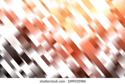Dark Red, Yellow vector background with straight lines. Blurred decorative design in simple style with lines. Best design for your ad, poster, banner.