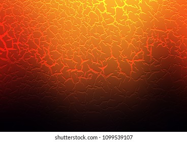 Dark Red, Yellow vector background with bent lines. Shining illustration, which consist of blurred lines, circles. The template for cell phone backgrounds.