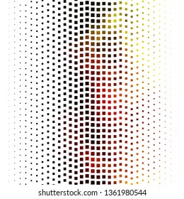Dark Red, Yellow vector background with rectangles. Abstract gradient illustration with colorful rectangles. Pattern for busines booklets, leaflets