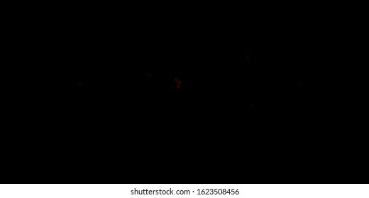 Dark Red, Yellow vector background with occult symbols. Illustration with magical signs of spiritual power. Background for esoteric, mystic designs.