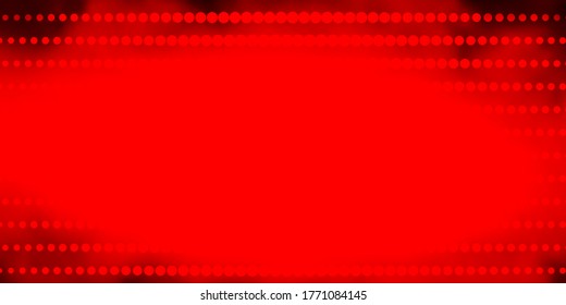 Dark Red, Yellow vector background with circles. Modern abstract illustration with colorful circle shapes. Pattern for business ads.