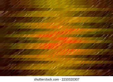 Dark Red, Yellow vector background with abstract shapes. Illustration with colorful gradient shapes in abstract style. Background for a cell phone.