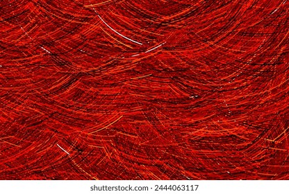 Dark Red, Yellow vector background with lines. Smart illustration in abstract style with gradient lines.  Background for cell phone screens.