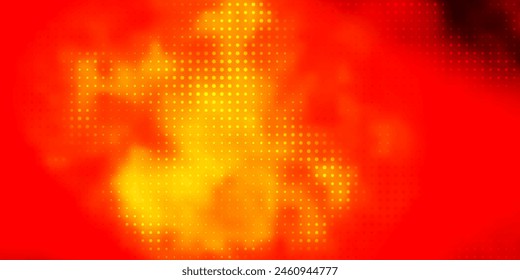 Dark Red, Yellow vector background with circles. Modern abstract illustration with colorful circle shapes. Design for your commercials.