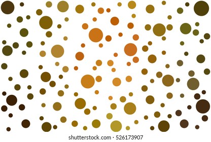 Dark Red Yellow Vector banners banners set of circles, spheres. Network design, technology science, vector illustration