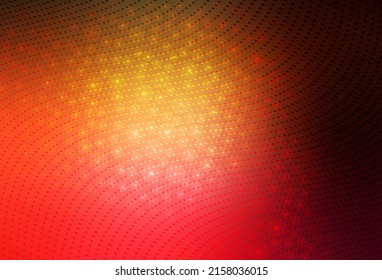 Dark Red, Yellow vector Beautiful colored illustration with blurred circles in nature style. Beautiful colored illustration with blurred circles in nature style. Modern design for a business card.