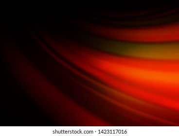 Dark Red, Yellow vector blur pattern. A completely new color illustration in a bokeh style. The blurred design can be used for your web site.