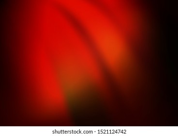 Dark Red, Yellow vector blur pattern. Shining colorful illustration in a Brand new style. A completely new template for your design.
