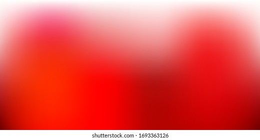 Dark Red, Yellow vector blur template. Colorful illustration with gradient in halftone style. Smart pattern for websites.