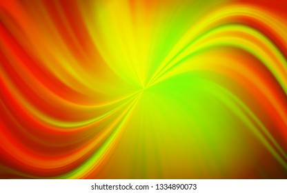Dark Red, Yellow vector blurred shine abstract texture. Colorful illustration in abstract style with gradient. New style design for your brand book.