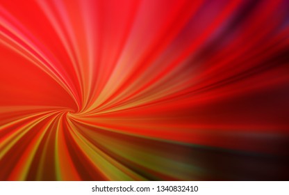 Dark Red, Yellow vector blurred background. An elegant bright illustration with gradient. New style design for your brand book.