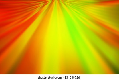 Dark Red, Yellow vector blurred and colored pattern. An elegant bright illustration with gradient. Background for designs.