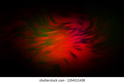 Dark Red, Yellow vector blurred background. A completely new colored illustration in blur style. Blurred design for your web site.