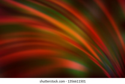 Dark Red, Yellow vector blurred bright pattern. Glitter abstract illustration with gradient design. Smart design for your work.