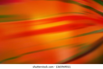 Dark Red, Yellow vector blurred and colored pattern. Shining colored illustration in smart style. New way of your design.