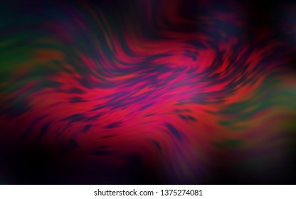 Dark Red, Yellow vector blurred and colored pattern. A completely new colored illustration in blur style. Elegant background for a brand book.