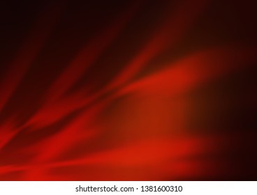 Dark Red, Yellow vector blurred shine abstract background. An elegant bright illustration with gradient. The elegant pattern for brand book.
