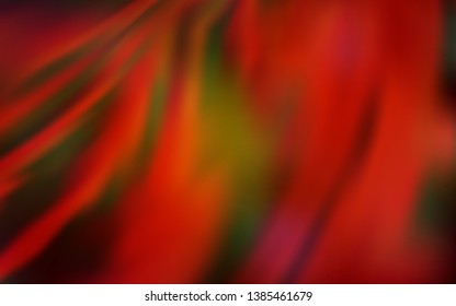 Dark Red, Yellow vector blurred background. Modern abstract illustration with gradient. Elegant background for a brand book.