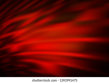 Dark Red, Yellow vector blurred shine abstract template. Glitter abstract illustration with an elegant design. The elegant pattern for brand book.
