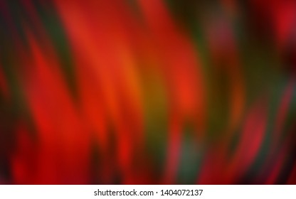 Dark Red, Yellow vector blurred shine abstract background. A completely new colored illustration in blur style. New style design for your brand book.