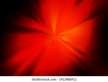 Dark Red, Yellow vector blurred shine abstract pattern. Shining colorful illustration in a Brand new style. Brand new design for your business.