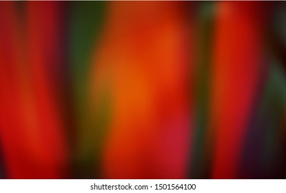 Dark Red, Yellow vector blurred pattern. A completely new colored illustration in blur style. Completely new design for your business.