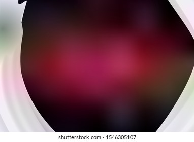 Dark Red, Yellow vector blurred bright pattern. Creative illustration in halftone style with gradient. Background for designs.