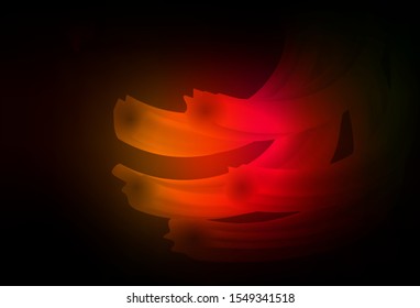 Dark Red, Yellow vector blurred pattern. Shining colorful illustration in smart style. Elegant background for a brand book.