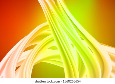 Dark Red, Yellow vector blurred bright texture. Abstract colorful illustration with gradient. Completely new design for your business.