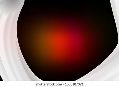 Dark Red, Yellow vector blurred shine abstract background. Modern abstract illustration with gradient. The best blurred design for your business.