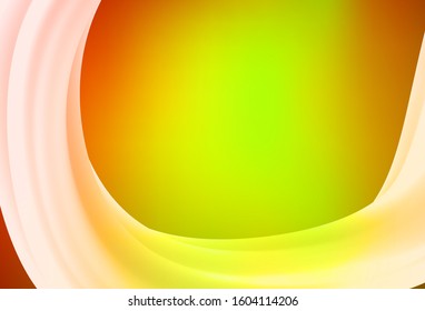 Dark Red, Yellow vector blurred shine abstract texture. Abstract colorful illustration with gradient. New style for your business design.