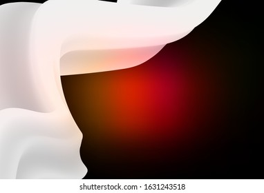 Dark Red, Yellow vector blurred and colored pattern. Shining colorful illustration in smart style. Background for a cell phone.
