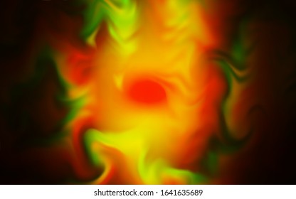 Dark Red, Yellow vector blurred bright pattern. An elegant bright illustration with gradient. Completely new design for your business.