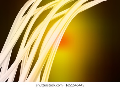Color rojo oscuro, vector amarillo borrosa textura brillante. Ilustración abstracta moderna con degradado. Diseño borroso para su sitio web.