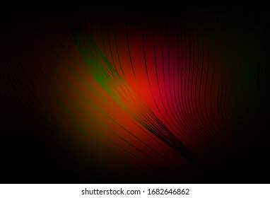 Dark Red, Yellow vector blurred bright template. A completely new colored illustration in blur style. New design for your business.