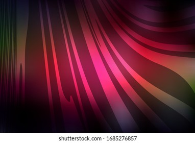Dark Red, Yellow vector blurred bright pattern. Abstract colorful illustration with gradient. Blurred design for your web site.