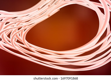Dark Red, Yellow vector blurred bright pattern. New colored illustration in blur style with gradient. Background for a cell phone.