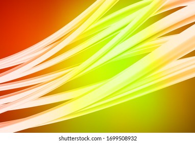 Dark Red, Yellow vector blurred and colored pattern. Abstract colorful illustration with gradient. Background for designs.