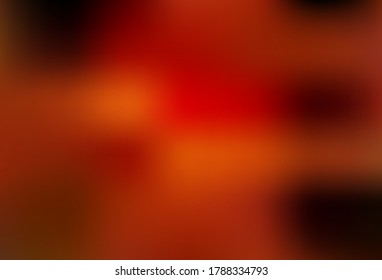 Dark Red, Yellow vector blurred template. A completely new colored illustration in blur style. Completely new design for your business.