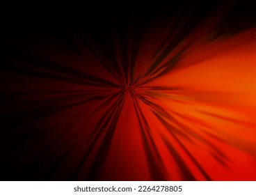 Dark Red, Yellow vector blurred and colored template. Glitter abstract illustration with an elegant design. The elegant pattern for brand book.