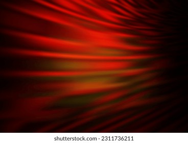 Dark Red, Yellow vector blurred bright template. A completely new color illustration in a bokeh style. The best blurred design for your business.