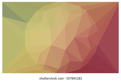 Dark red, yellow vector blurry triangle background design. Geometric background in Origami style with gradient. 