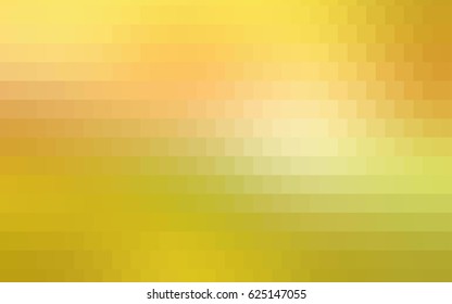 Dark Red, Yellow vector blurry rectangular background. Geometric background in square style with gradient. The pattern can be used for brand-new background.